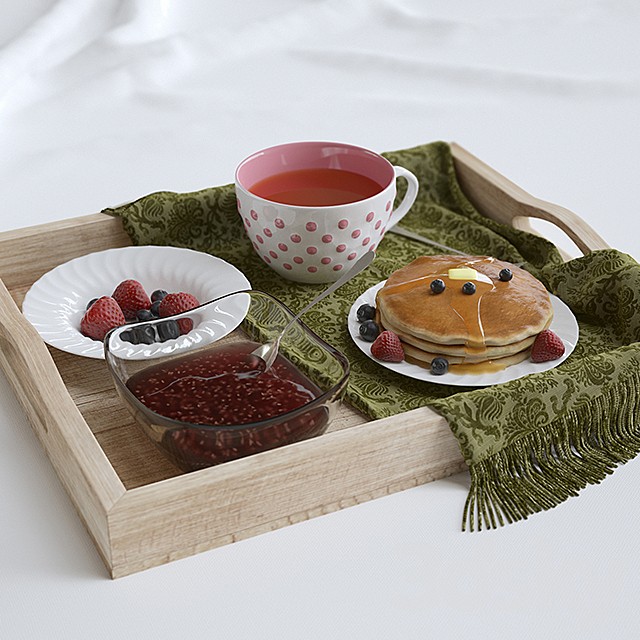 Breakfast in bed