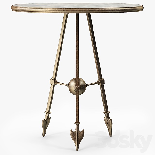 Cox London Bronze Spear Table