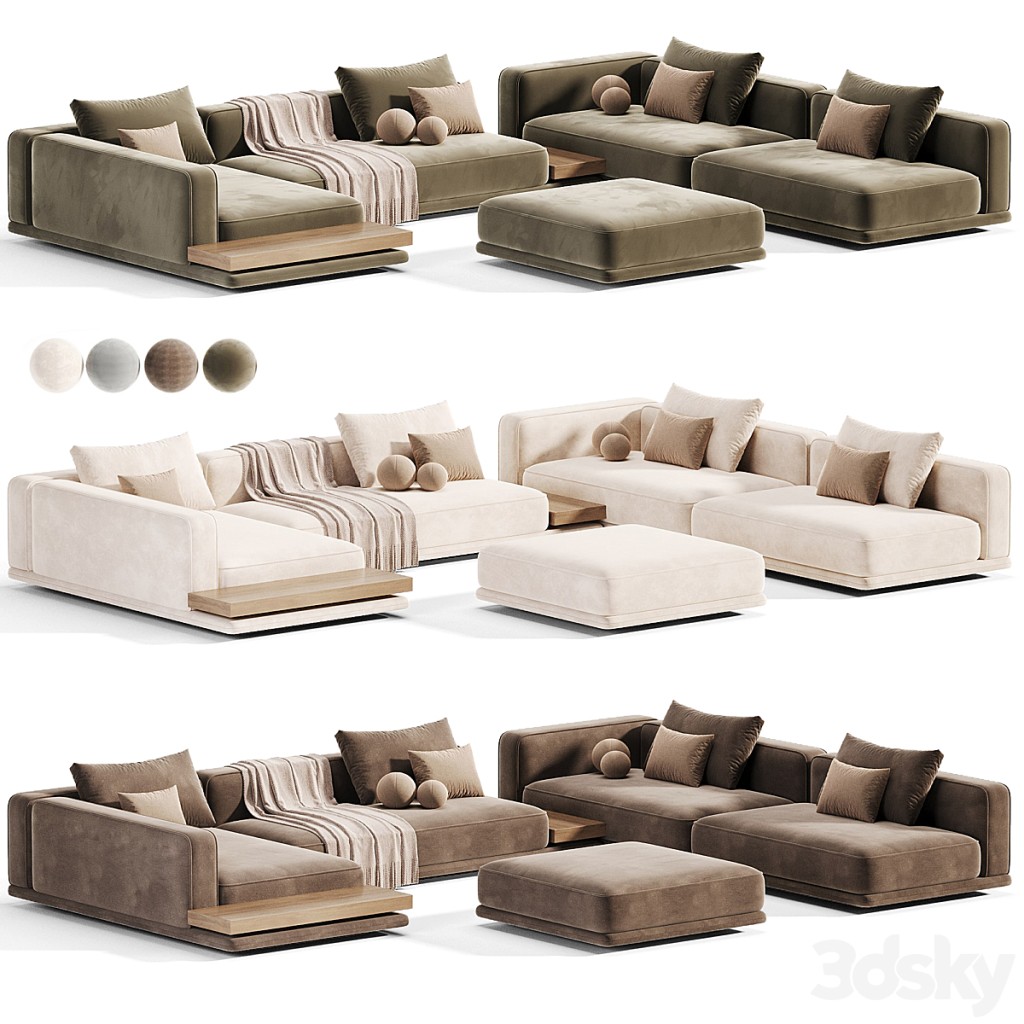 Minotti Horizonte Modular Sofa by minotti.com