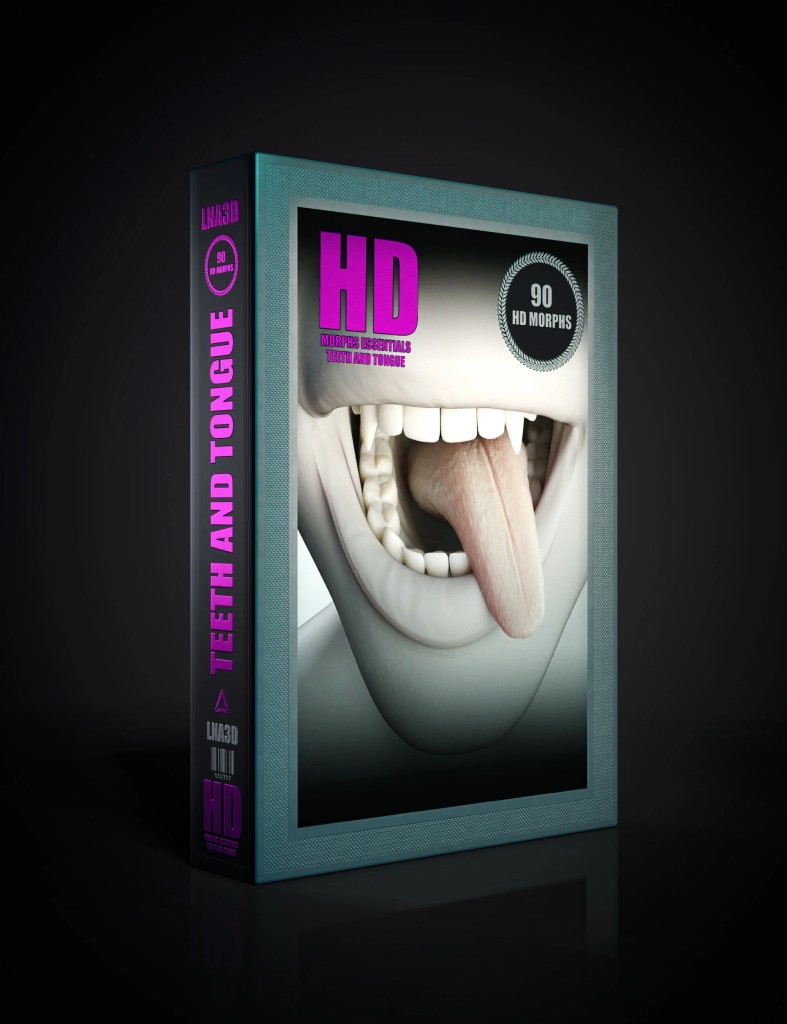 HD Essentials Teeth and Tongue for Genesis 9