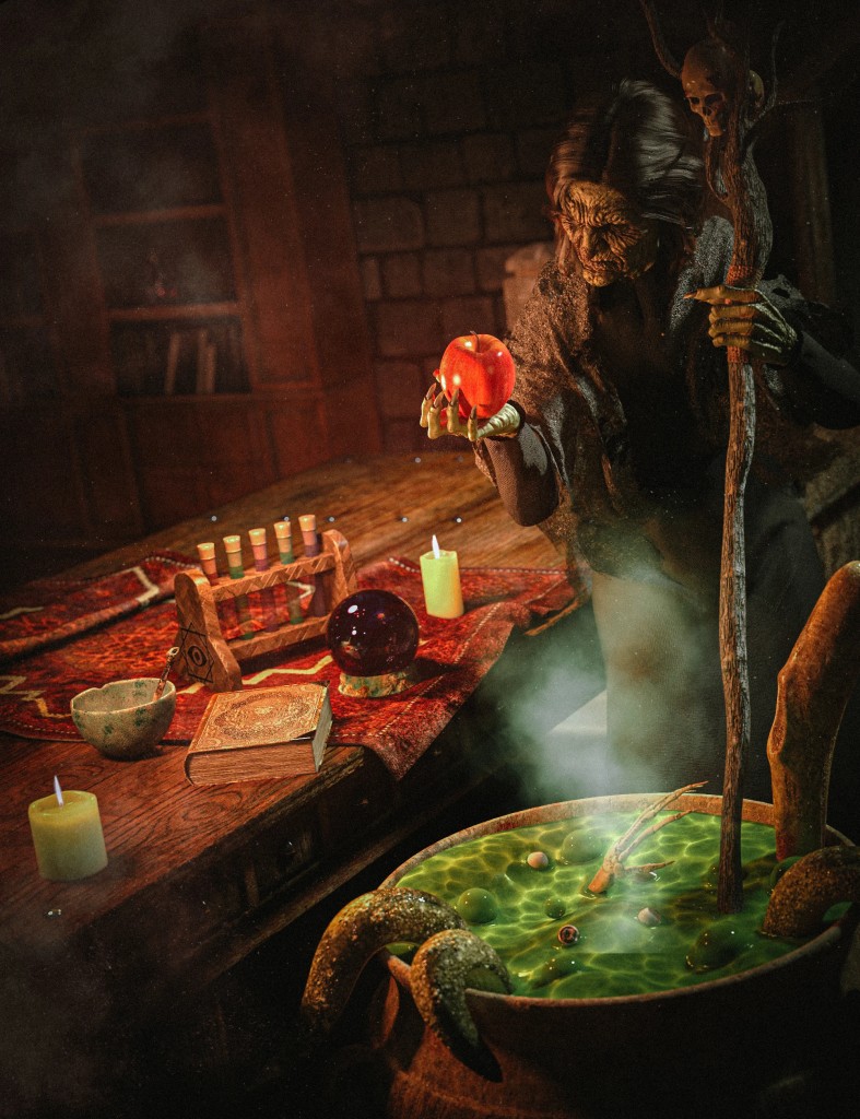 AH Wicked Witch Props For Genesis 9, 8 and 8.1