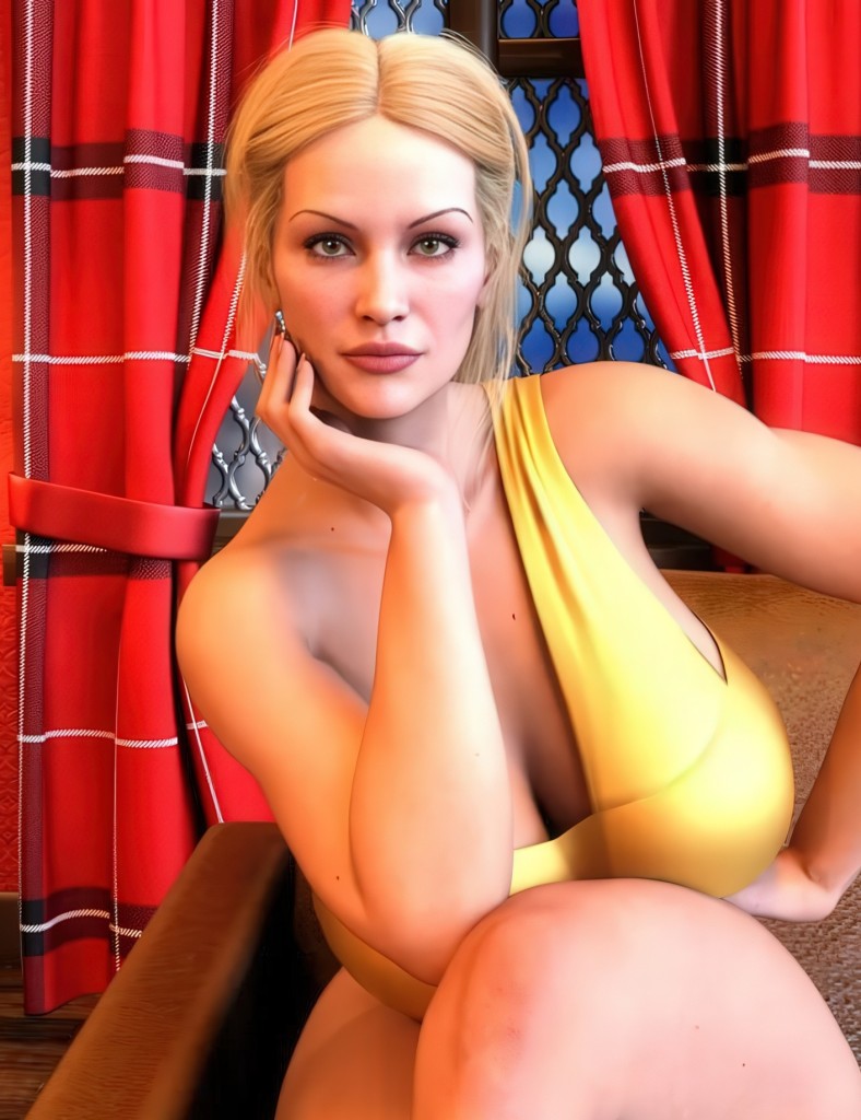 Camilla Shaping Preset for Genesis 8.1 Female and Genesis 9 3D Model