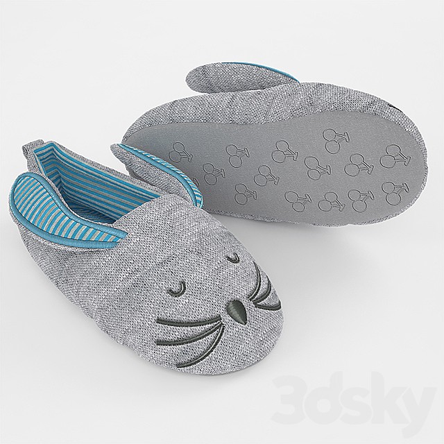 Slippers rabbit halluci