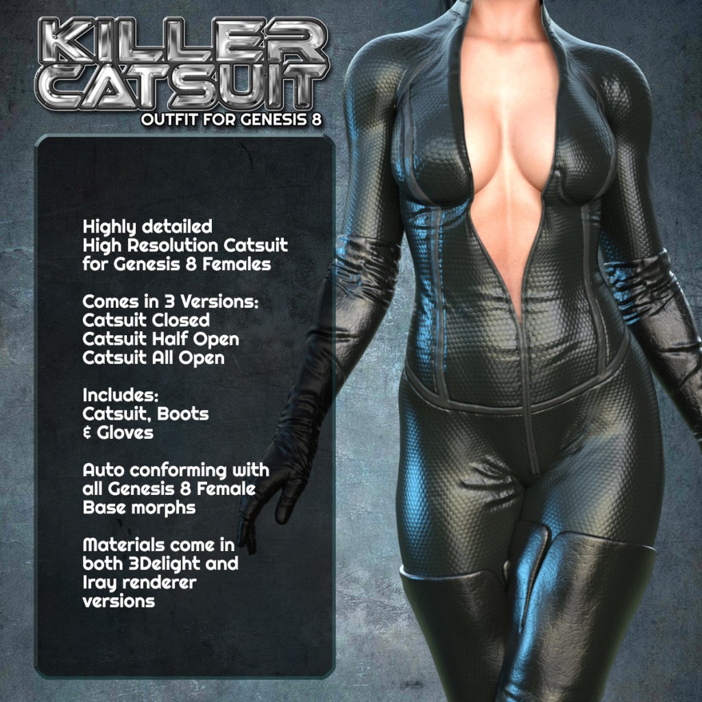 Exnem Killer Catsuit for G8 Female