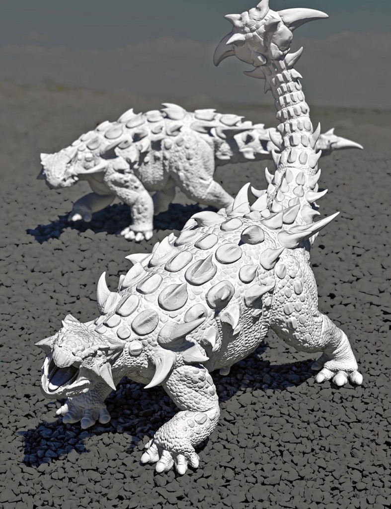 HH Ankylosaurus Pose Expansion