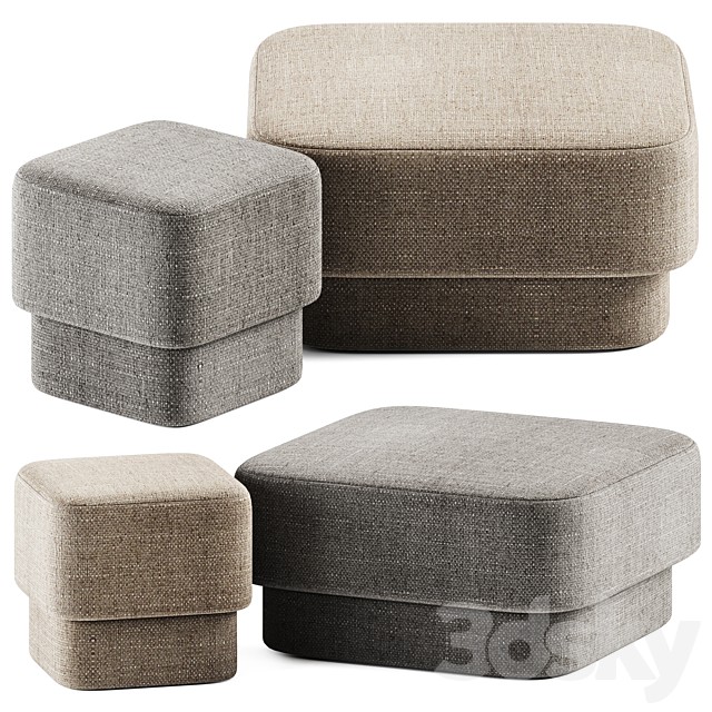 Kate Square Pouf by Domkapa / Pouf