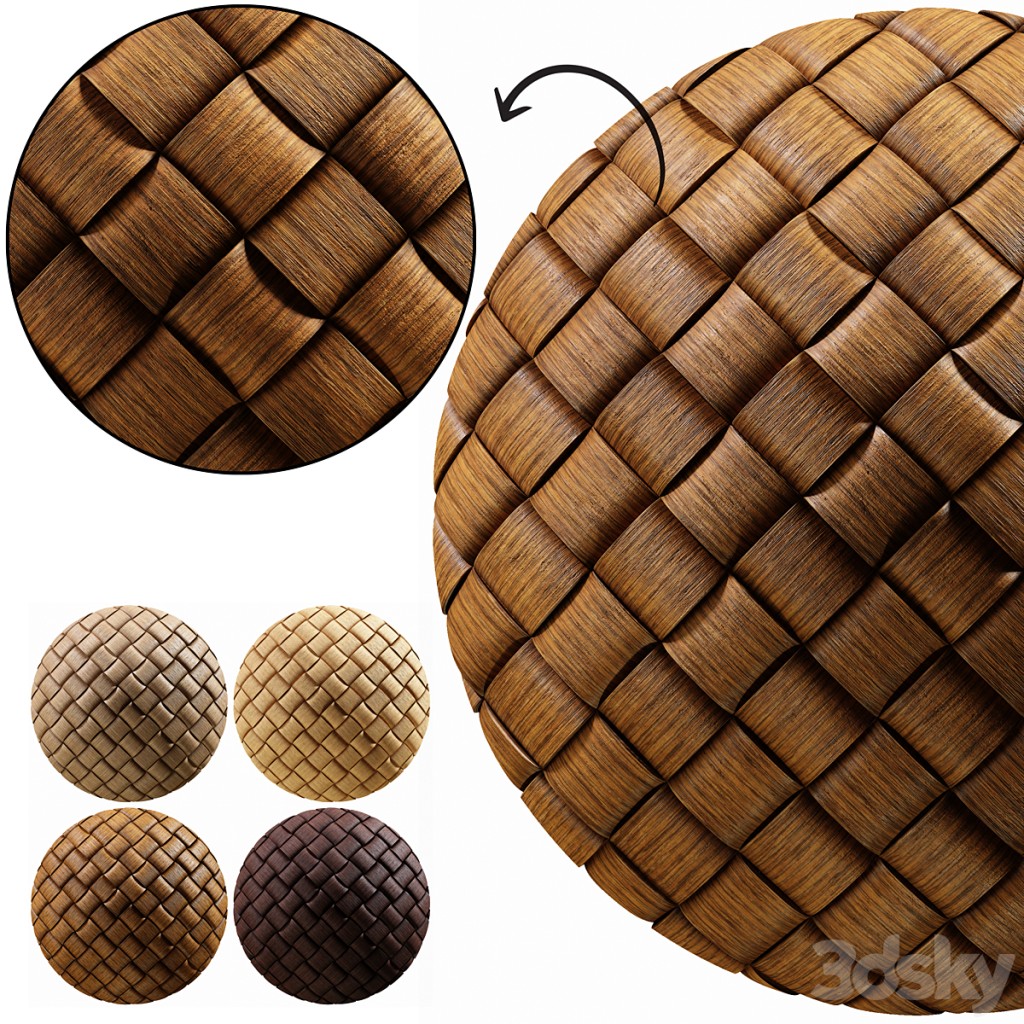 Bamboo Weave 03 (Seamless)