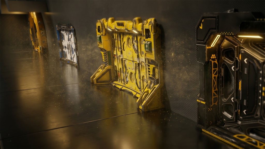 [UE4.13] Animated SciFi Gates