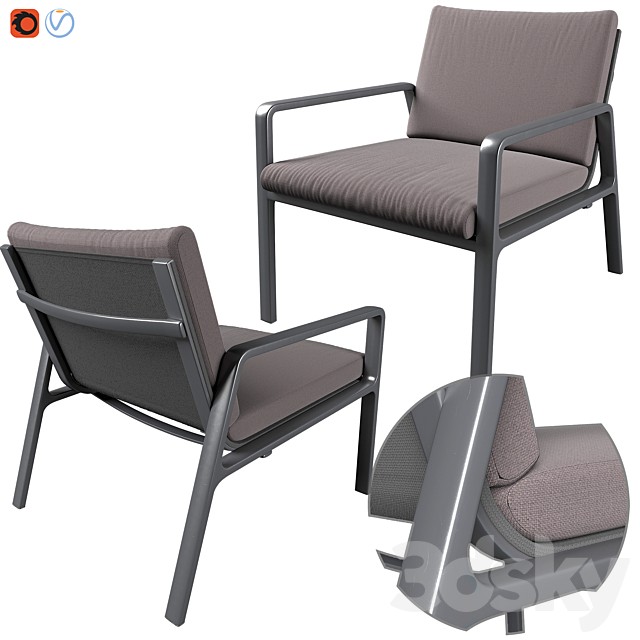 Park life Club Armchair By Jasper Morrison