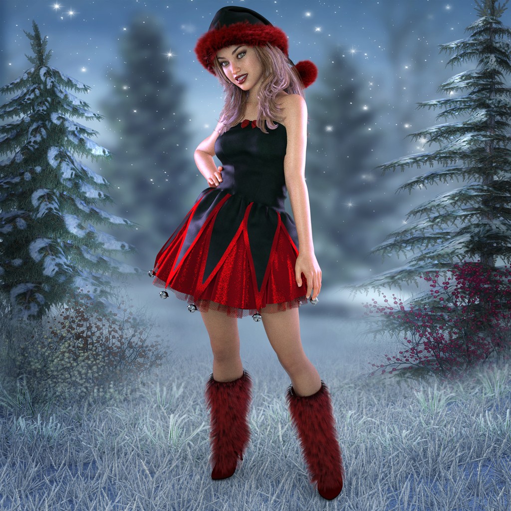 Santa's Helpers Vol 1 for Genesis 8 Female