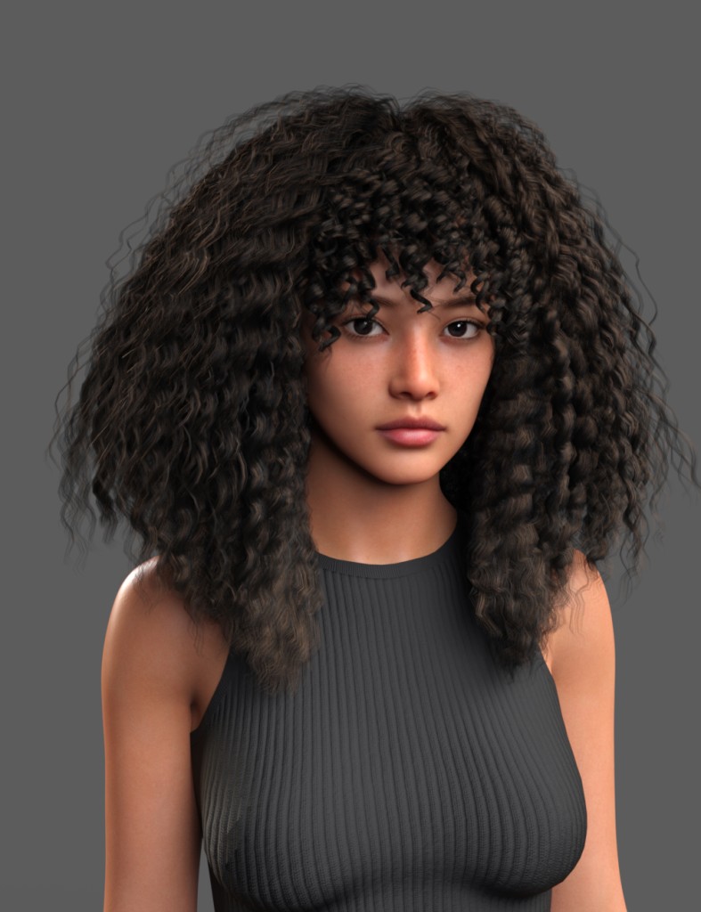 dForce PS Jess Hair for Genesis 9