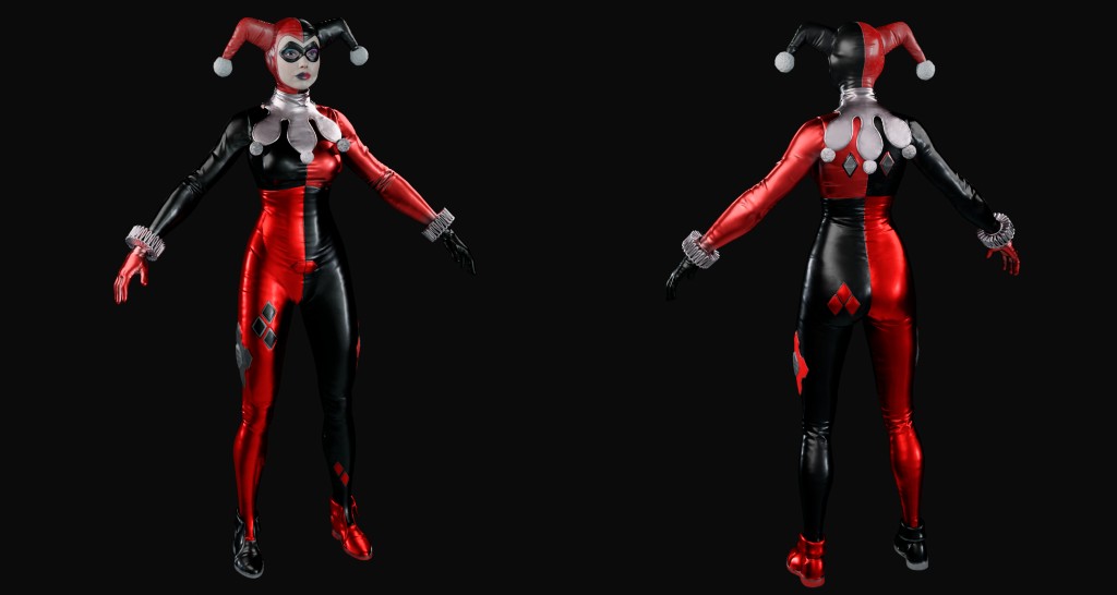 Harley Quinn (Classic) Premium for Blender 3-4