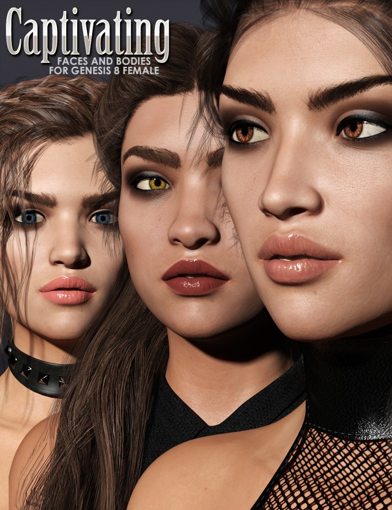 Captivating HD Faces And Bodies For Genesis 8 Female