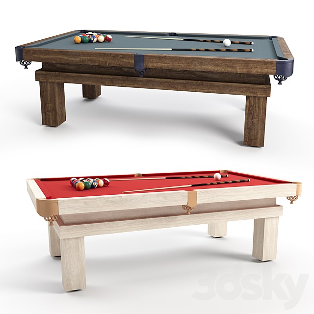 Rustic Pool Table