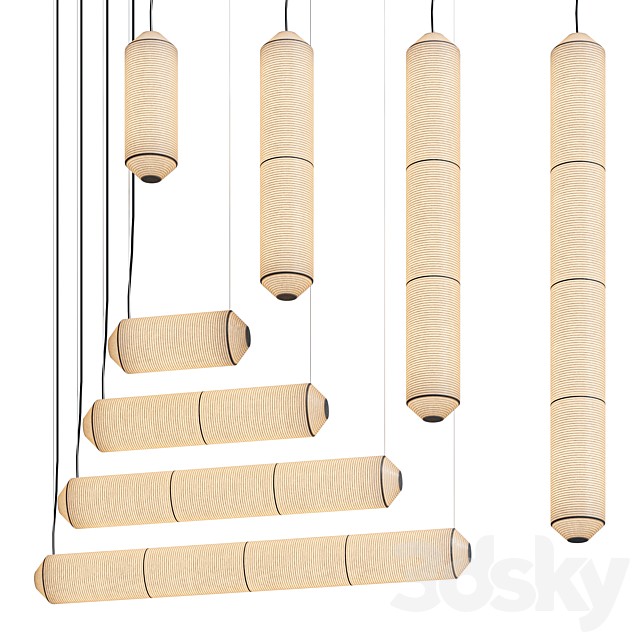 TEKIO Vertical and Horizontal Pendant light