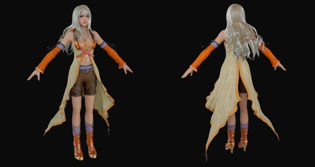 Rinoa (Wings of Love) Premium for Blender