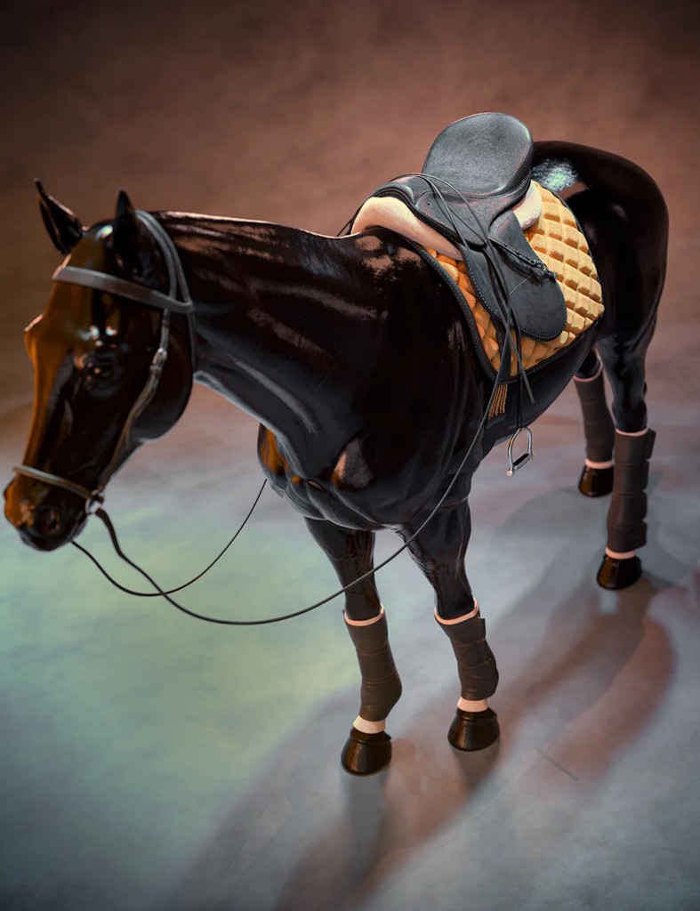 English Style Tack for Daz Horse 3