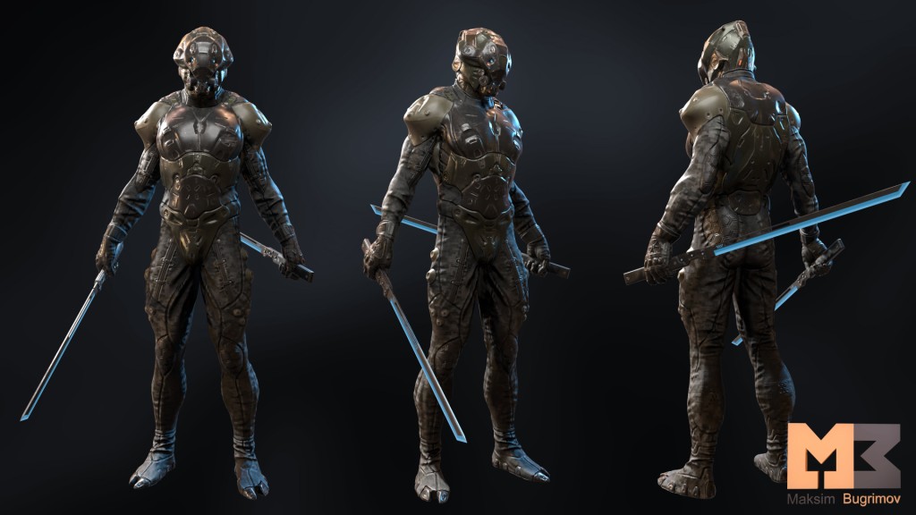 Sci-Fi Character 01 (Shadow)