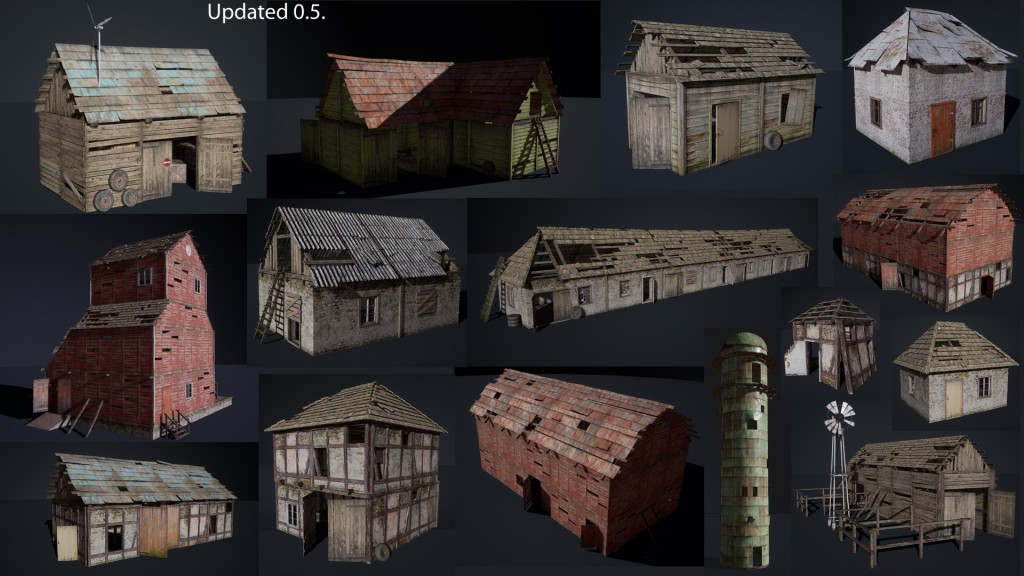 [UE] Houses and sheds constructor