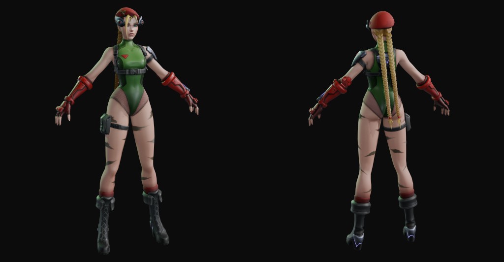 Widowmaker (Cammy) Premium for Blender 4.x
