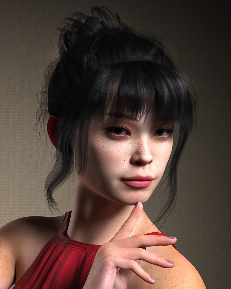 CS Sara Hair for Genesis 9