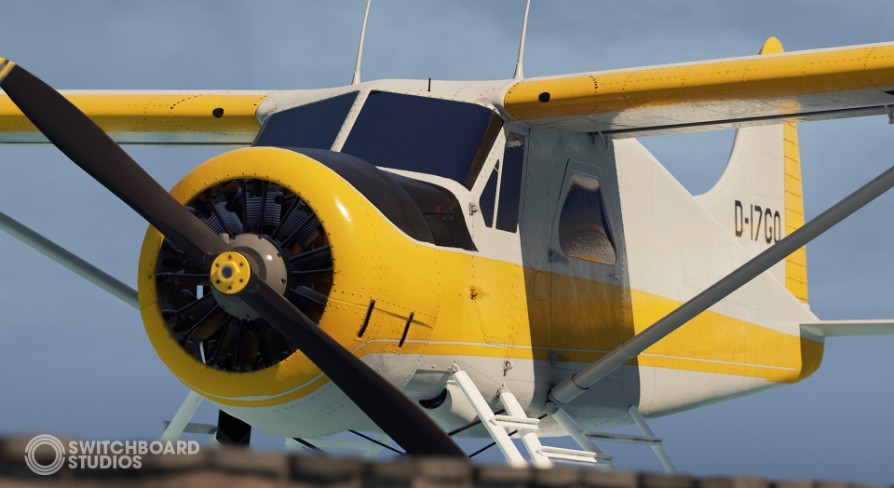[UE] Driveable Vehicle - Seaplane