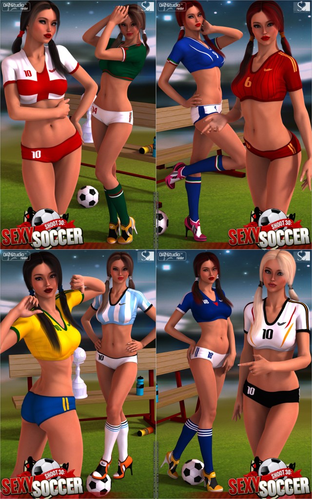 SHOOT 30: Sexy Soccer MEGA Bundle