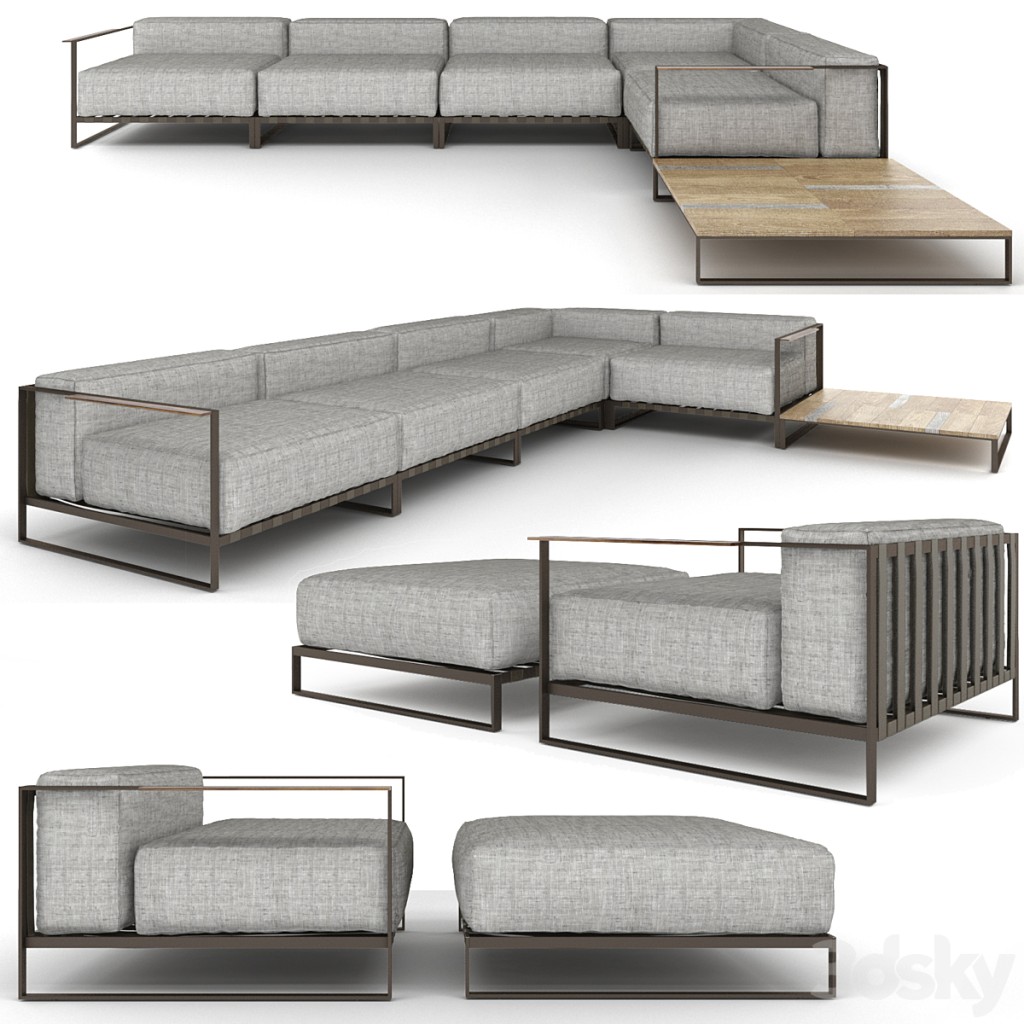 Talenti Casilda sofa, armchair and table