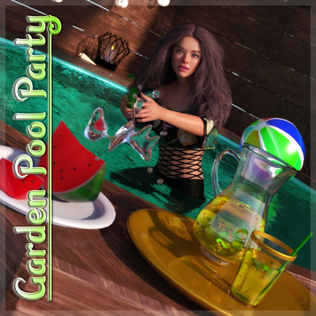 Garden Pool Party