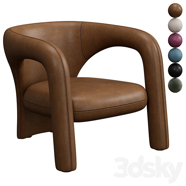 Aimee Lounge Armchair By Baxter