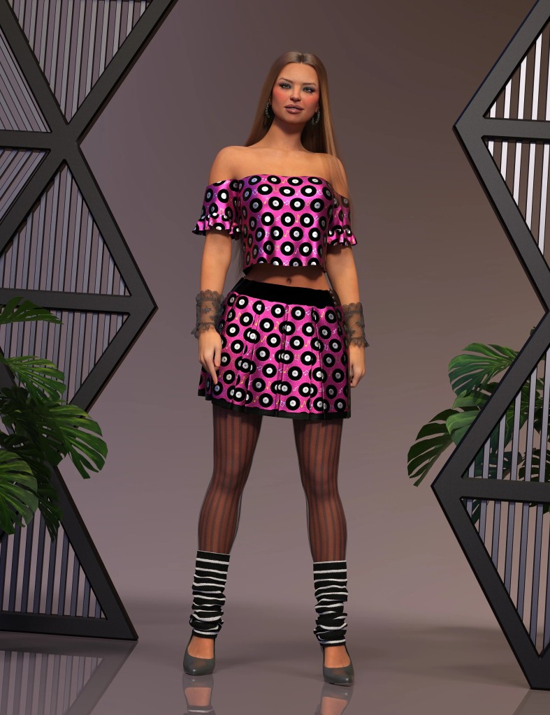 InStyle – 80s Valley Outfit Texture Add-On
