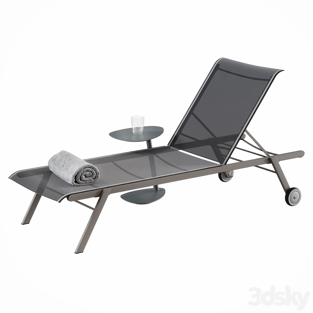 Garden chaise longue Ethimo Elisir