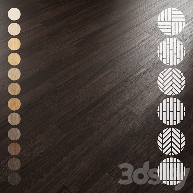 Oak Flooring Set 006