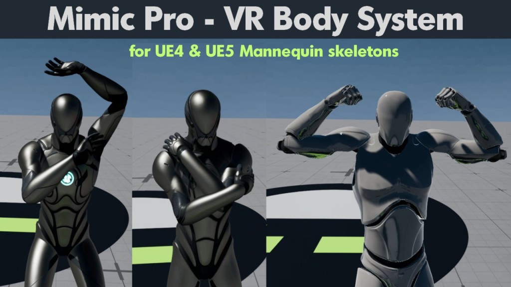 Mimic Pro - VR IK Body System UE5.2