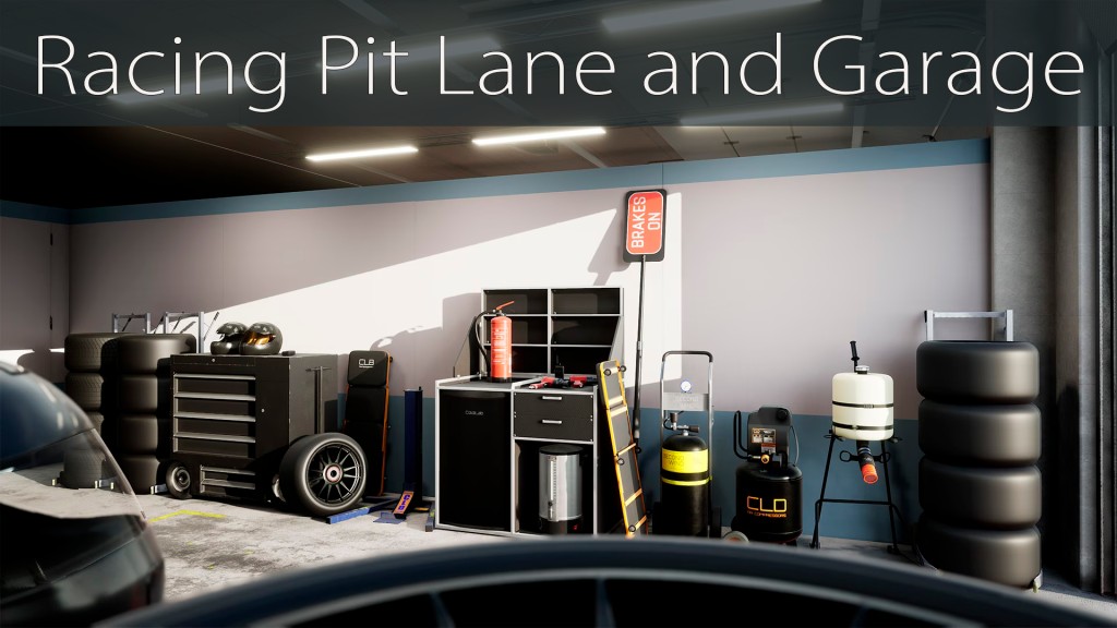 [UE5.0] Racing Pit Lane and Garage