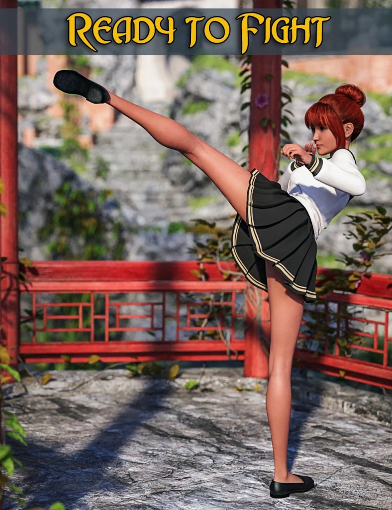 S3D Ready to Fight Poses for Genesis 8 Female(s)