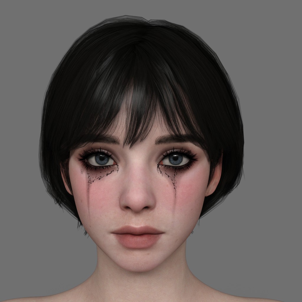 Basic Porn Makeup Converted to G8.1F