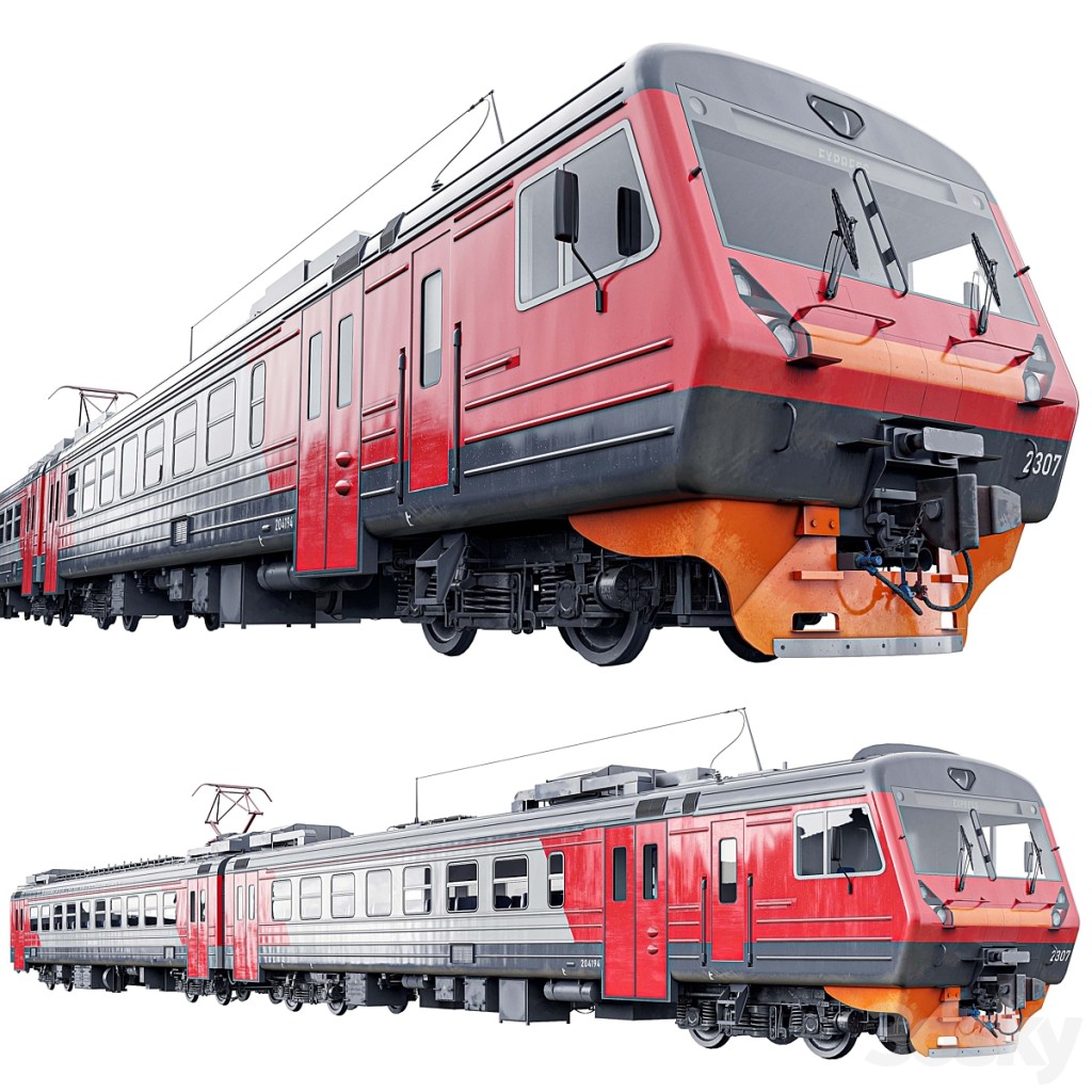 Electric train, Type-6, Livery-A
