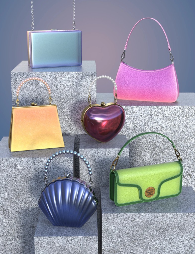 SE Collection of French Bags for Genesis 9