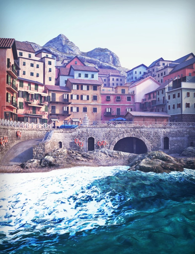 XI Italian Seaside Town