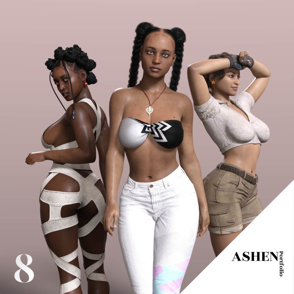 Adea Gowon Character Morph for G8F, 8.1F and G9