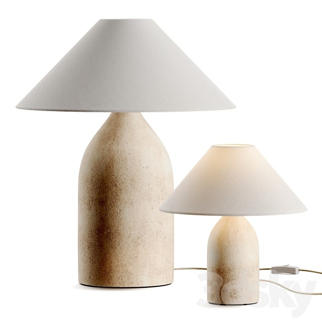 Zara Home Large & Mini Ceramic Table Lamps