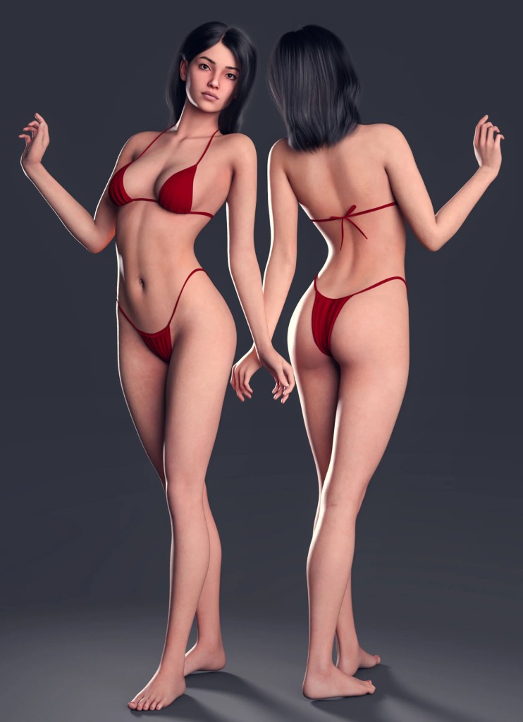 E3D Ellie HD for Genesis 8.1 and 8 Female