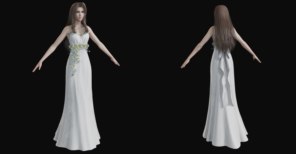 Aerith (Loveless Concert) Premium for Blender 4.x