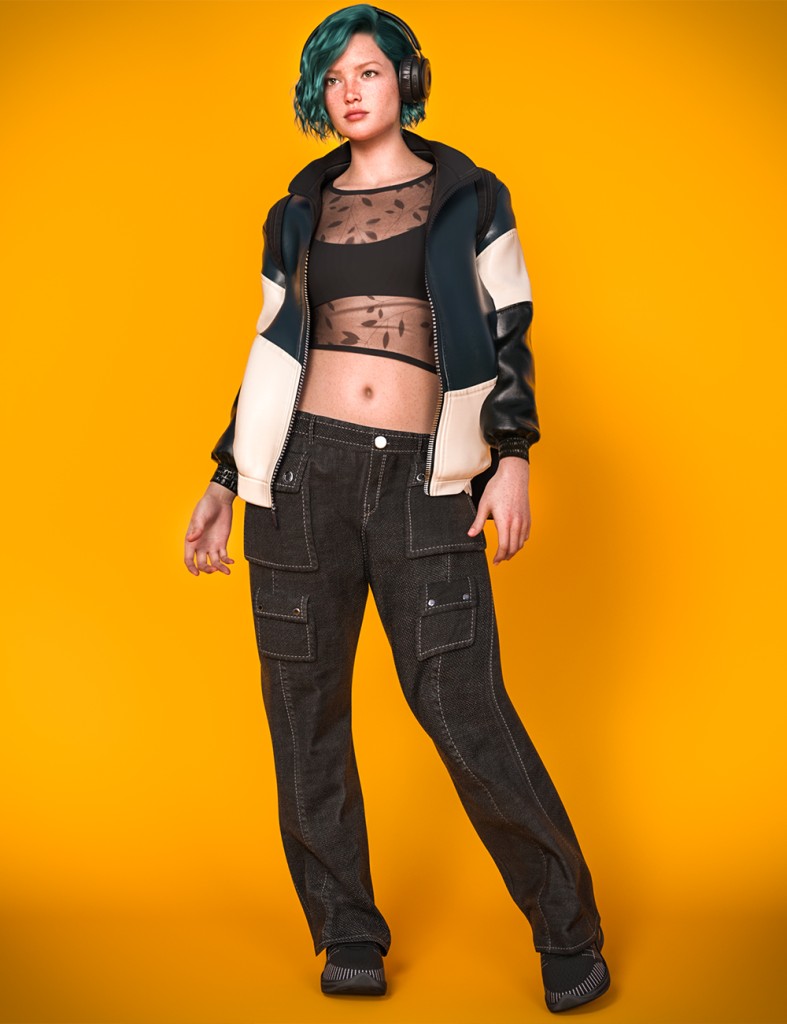 dForce Casualwear Texture Add On for Genesis 9