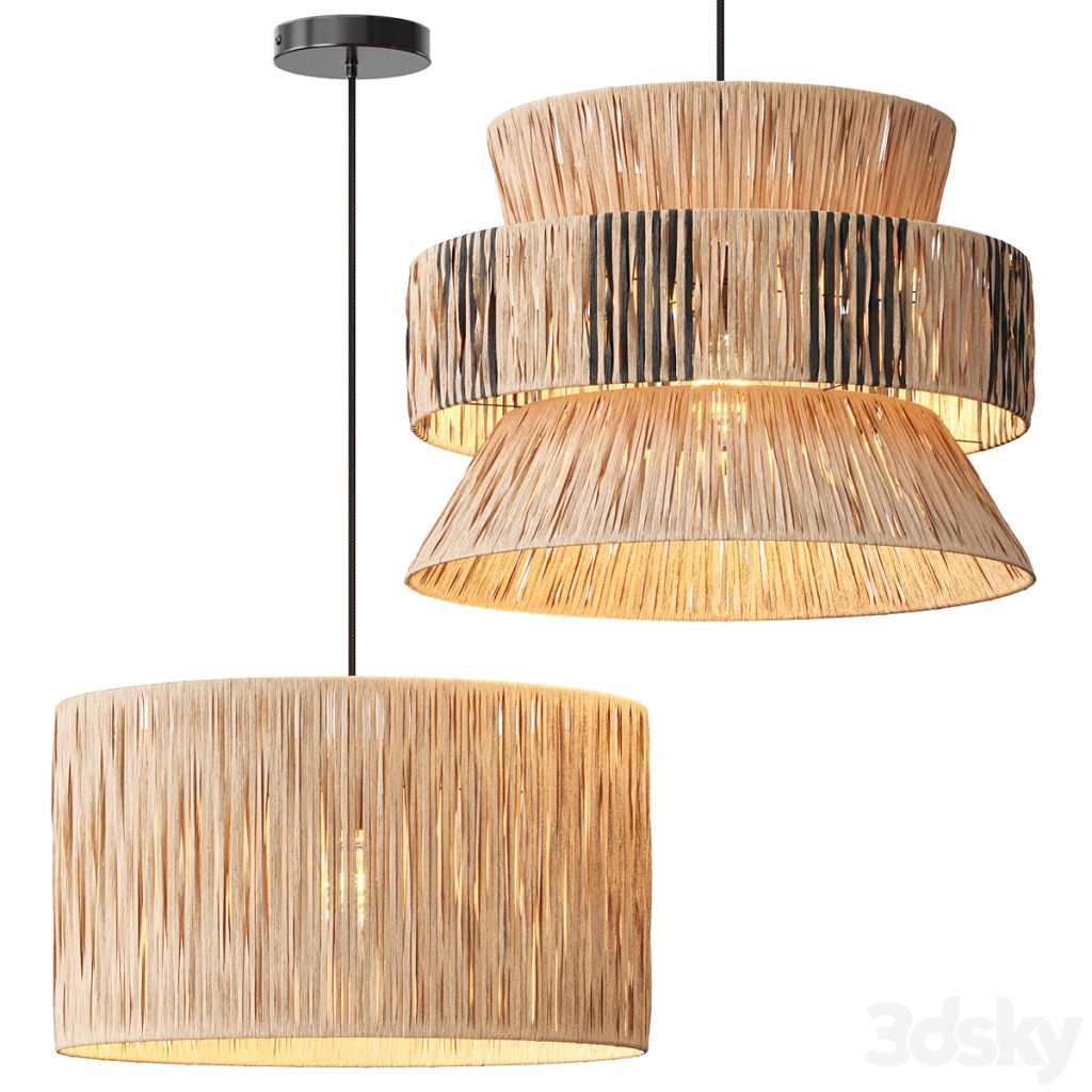 Hanging chandelier Rafita La Redoute