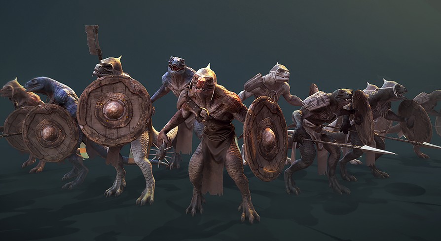 [UE] Lizard Men