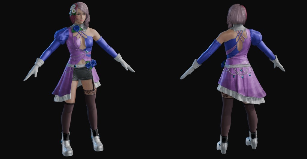 Tekken 8 Alisa (Legacy I) Premium for Blender 4.x