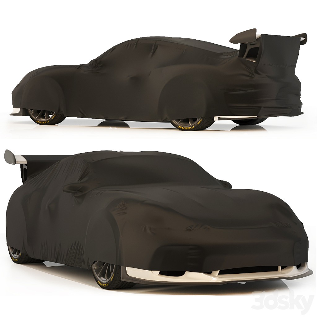 Porsche 911 gt3 rs under the cover