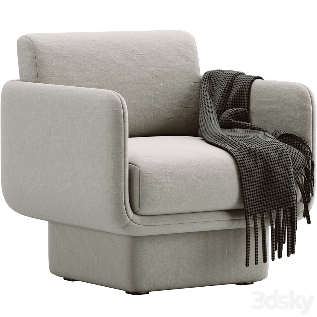 Armchair lilas